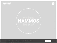 Tablet Screenshot of nammos.gr
